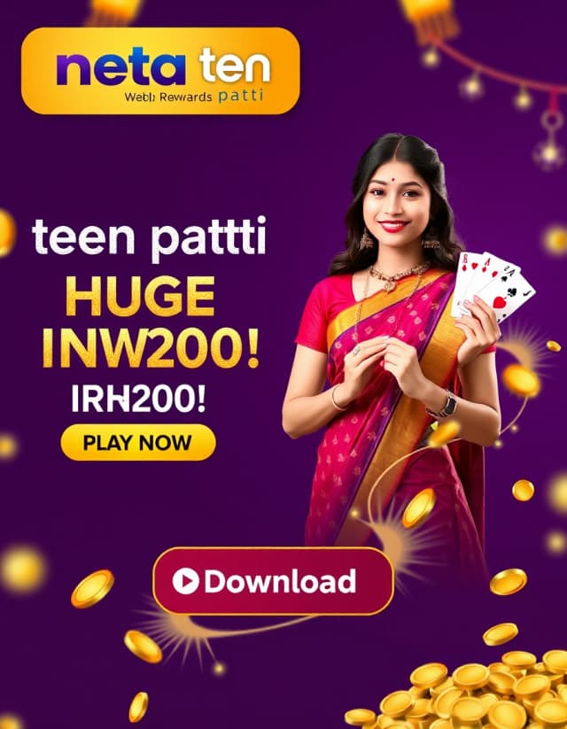 Neta Teen Patti Banner